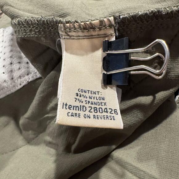LL Bean Womens Pants Vista Trekking Convertible Hiking Outdoor Green Size 16 FI - Picture 3 of 6